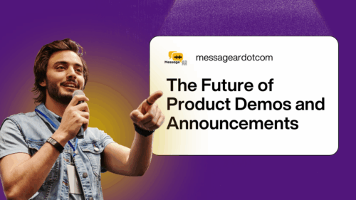 MessageAR: The Future of Product Demos and Announcements with Augmented Reality