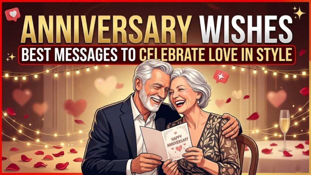 Anniversary Wishes: Best Messages to Celebrate Love in Style