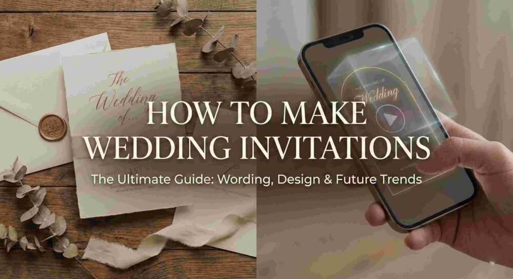How to Make Wedding Invitations: Wording Templates, Etiquette & Modern Trends