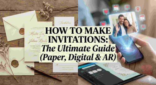 How to Make Invitations for Any Occasion: Etiquette, Design, & Wording Templates