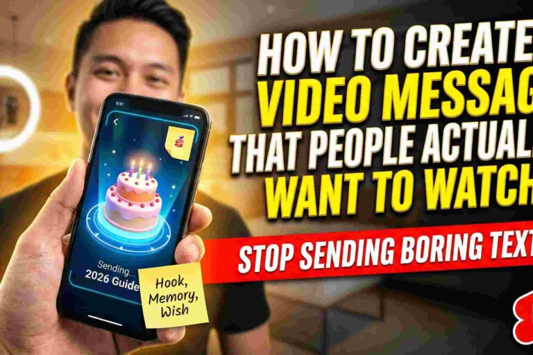How to Create a Video Message That People Actually Want to Watch (The 2026 Guide)