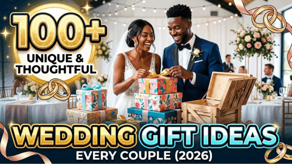 Wedding Gift Ideas: 100+ Unique & Thoughtful Gifts for Every Couple (2026)