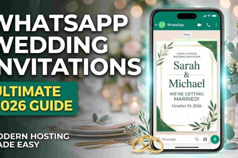 WhatsApp Wedding Invitations: The Ultimate 2026 Guide to Modern Hosting