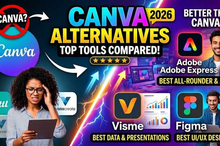 Best Canva Alternatives in 2026 | Design Tools Compared