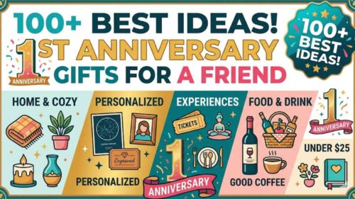 First Anniversary Gifts for a Friend: 100+ Best Ideas