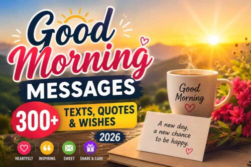 Good Morning Messages: 300+ Texts, Quotes & Wishes (2026)