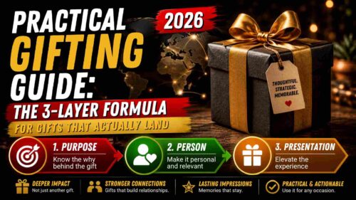 Practical Gifting Guide: The 3-Layer Formula for Gifts That Actually Land (2026)