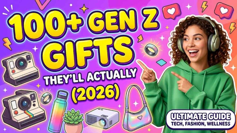Gifts for Gen Z: 100+ Ideas They’ll Actually Love (2026)