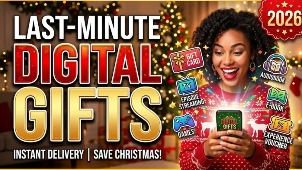 Last-Minute Christmas Gifts You Can Send Digitally (2026)